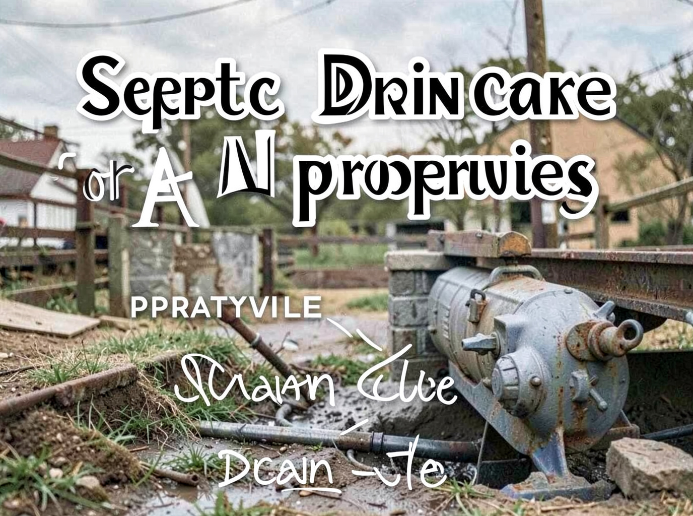 Septic Drain Care for AL Properties